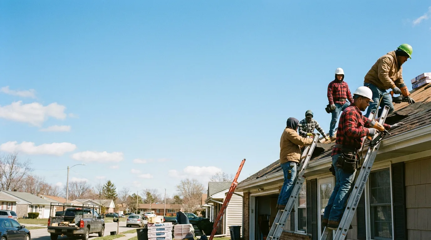 Roofing in Beulah, MI near me